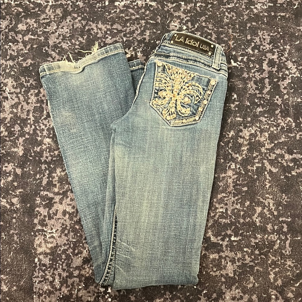 L.A. idol jeans size: 0